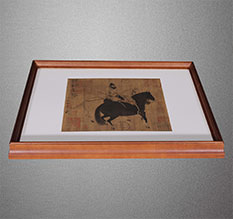 邓州书画装裱配框服务案例